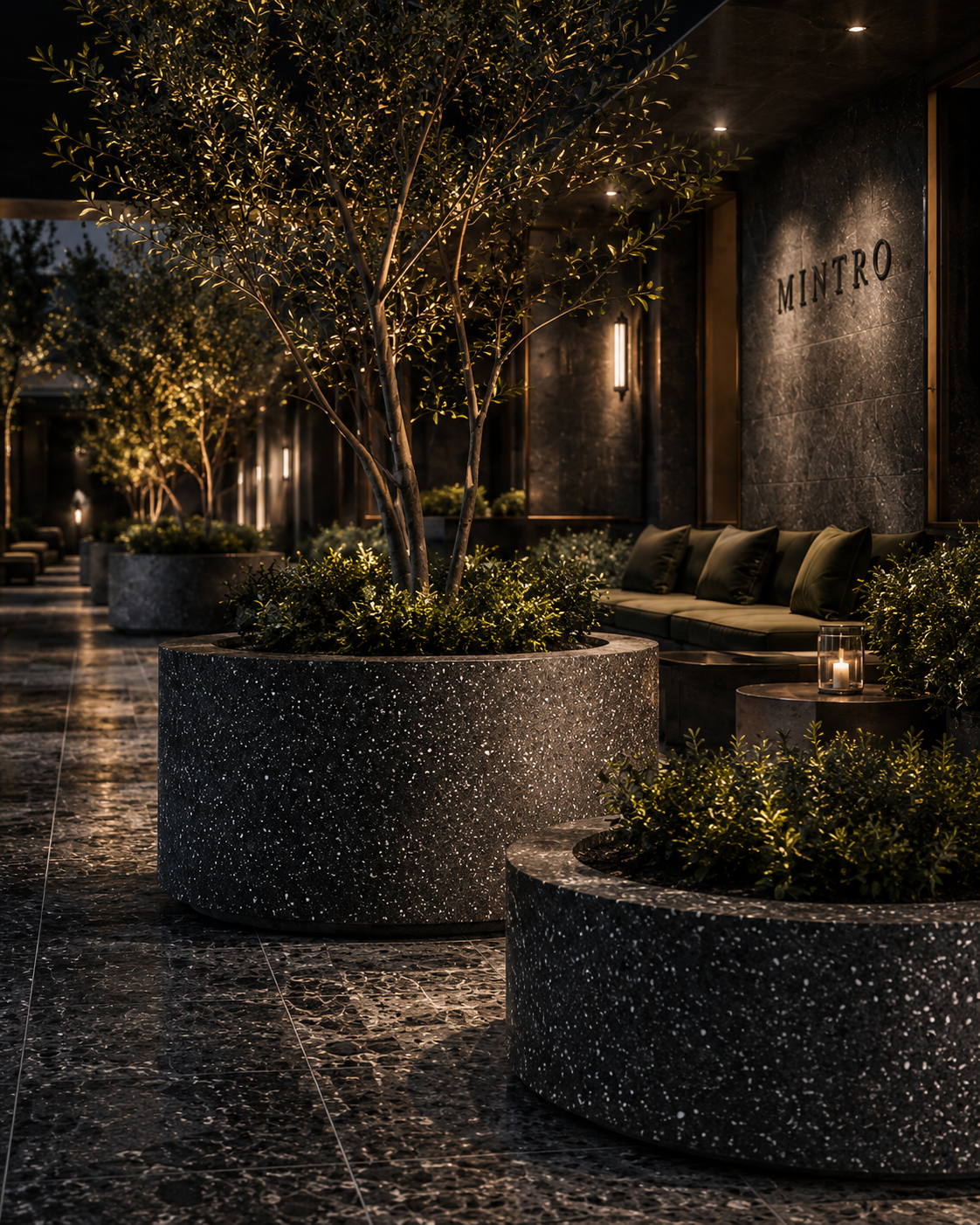 MINTRO outdoor planter project terrace